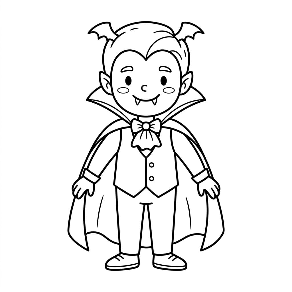 مصاص دماء مبتسم تلوين