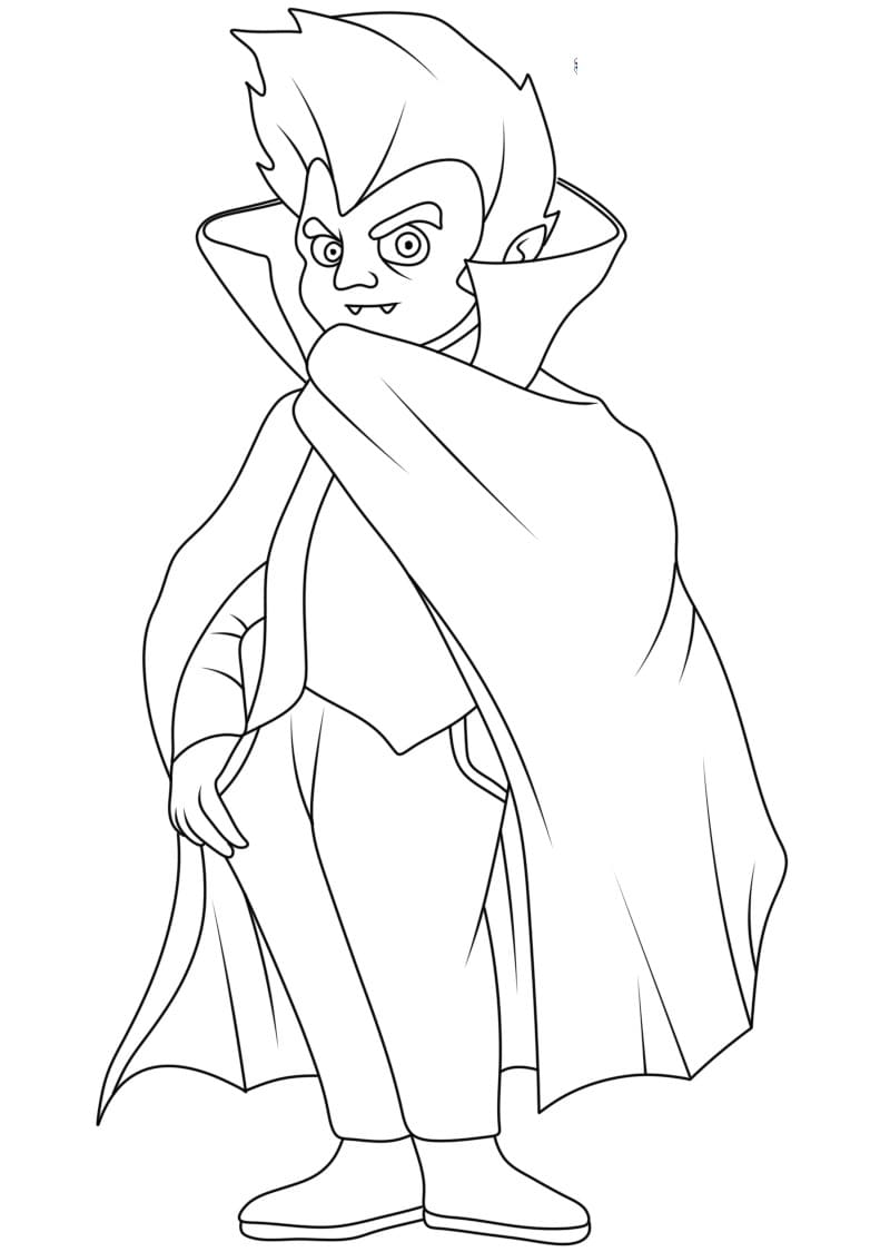 مصاص دماء رائع تلوين