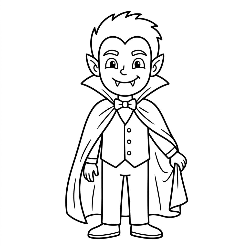 مصاص دماء أنيق تلوين