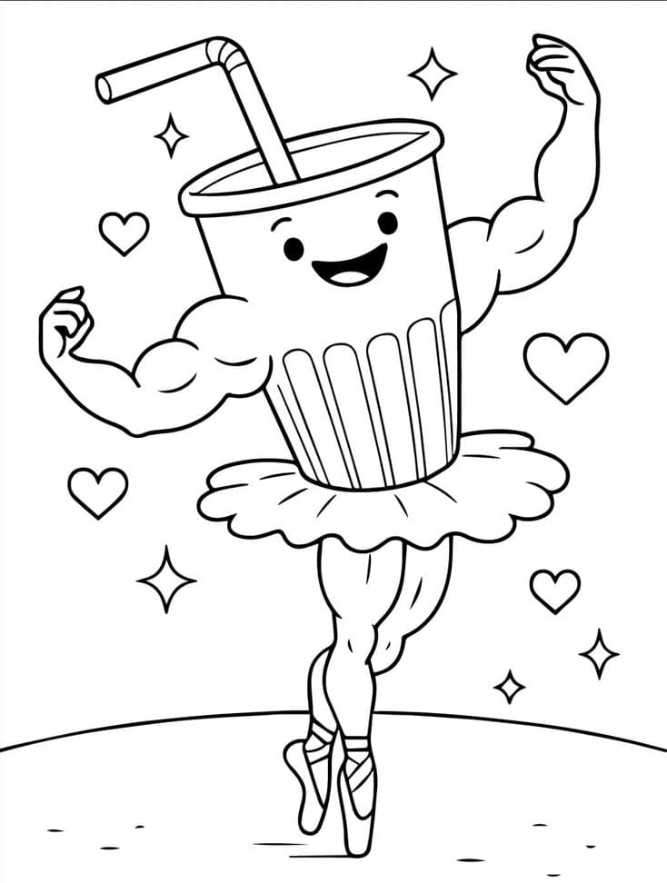 راقص باليه لولولو تلوين