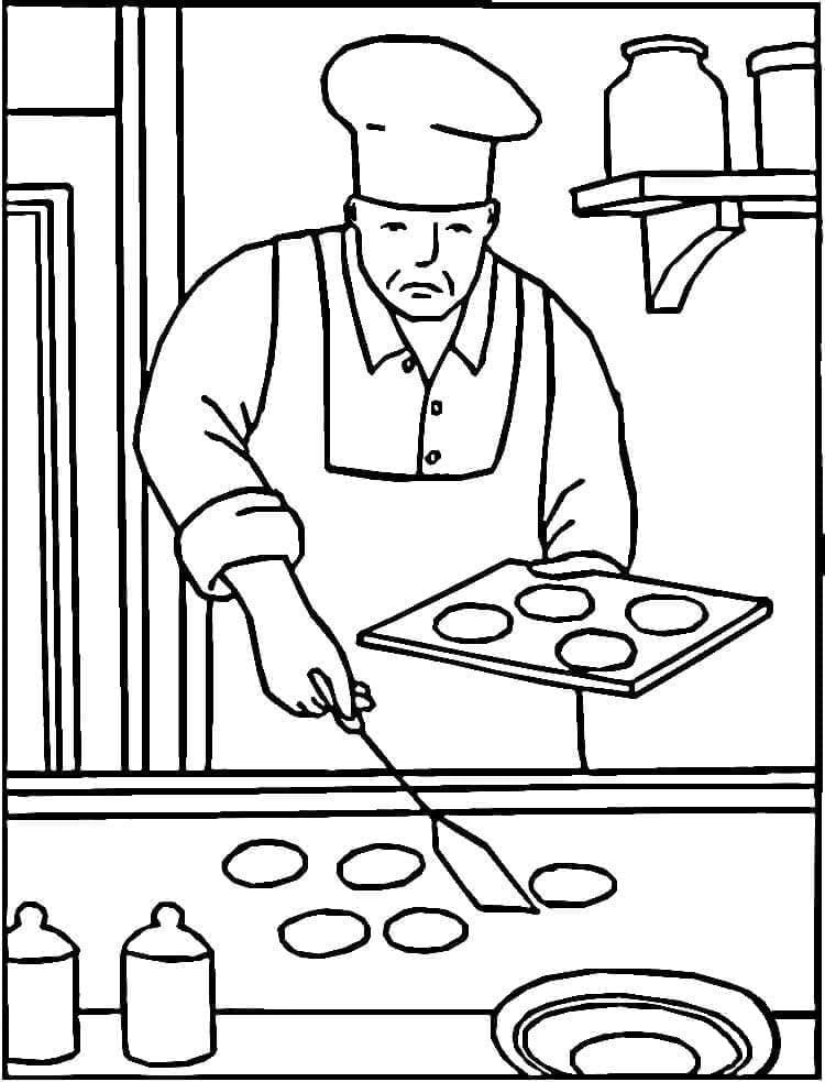 شيف للطباعة تلوين