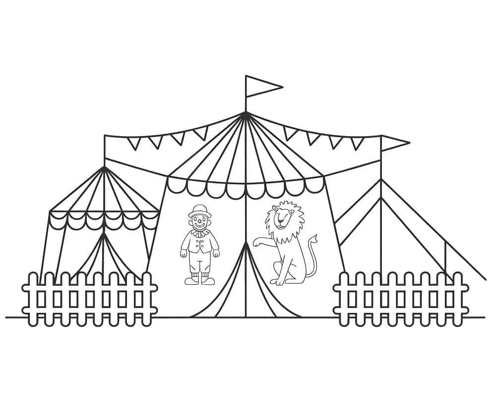 سيرك أساسي تلوين