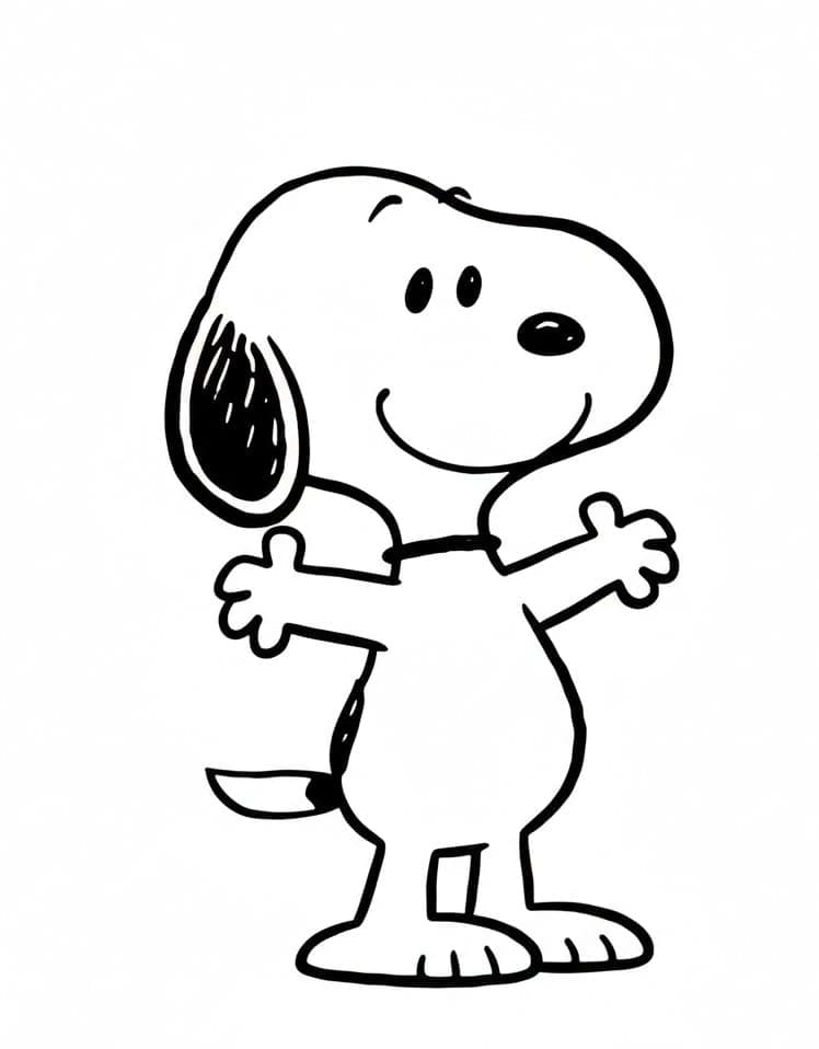 سنوبي مجاناً تلوين