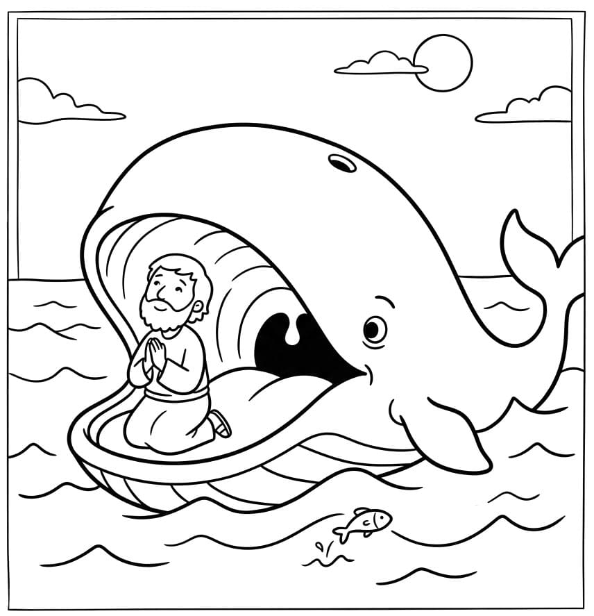 السلام بعد العاصفة تلوين