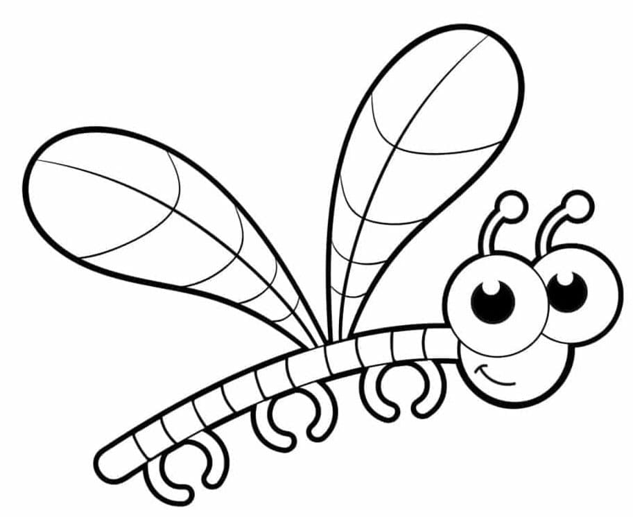 اليعسوب الذهبي الرائع تلوين