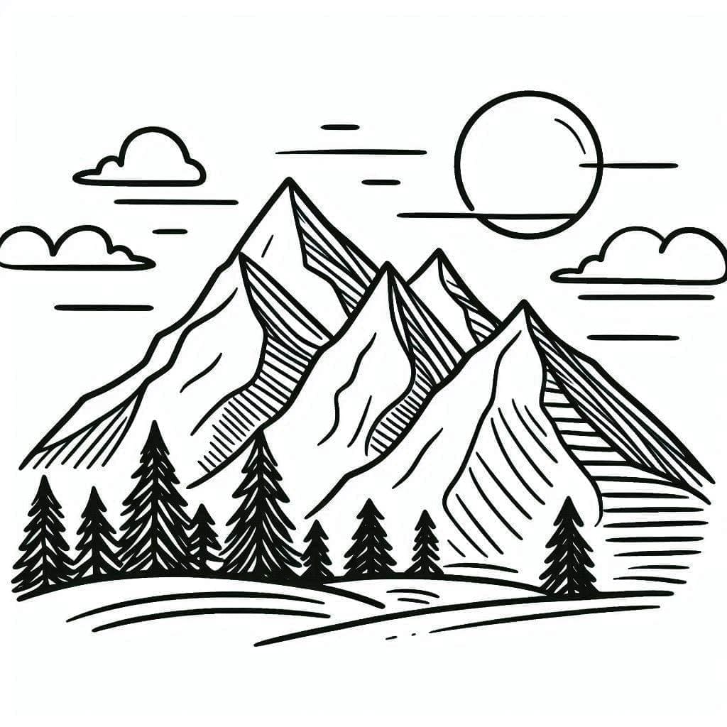 أساسيات تسلق الجبال تلوين