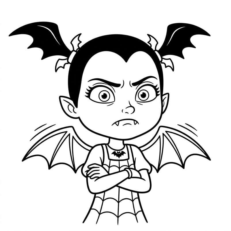 فامبيرينا غاضبة تلوين