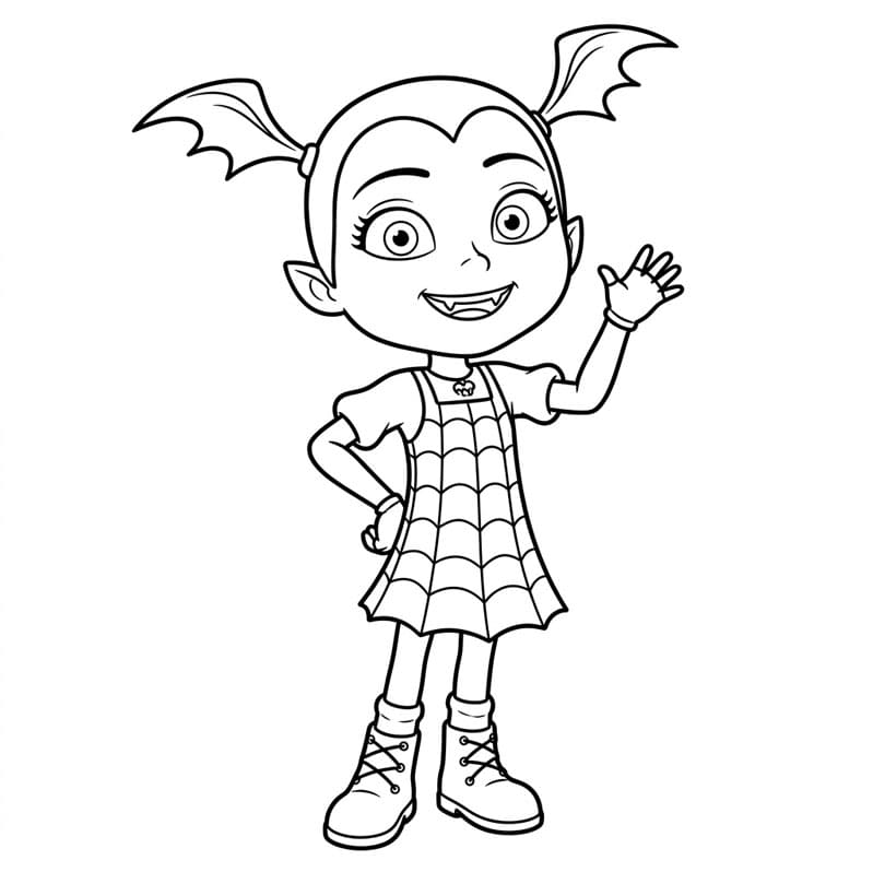 فامبيرينا ترفع يدها تلوين