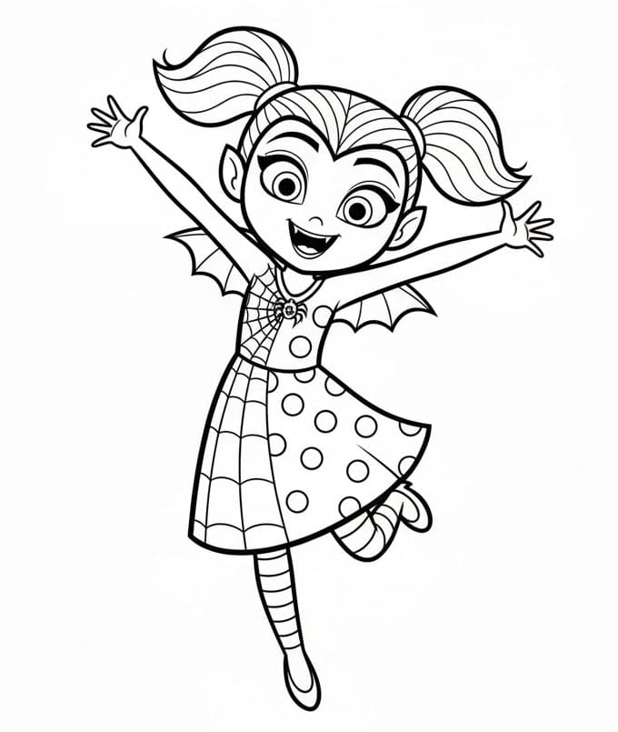 فامبيرينا تبتسم تلوين