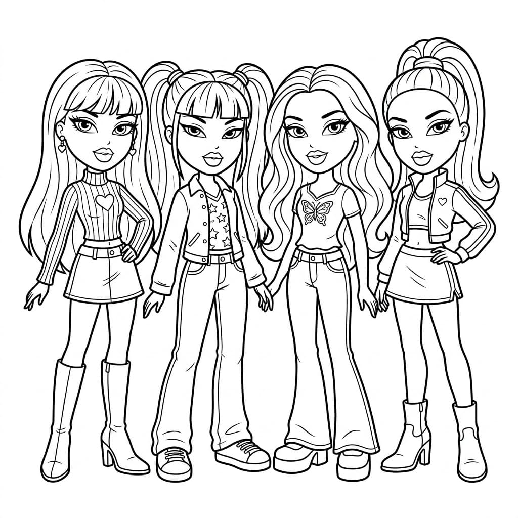 فريق الأناقة تلوين