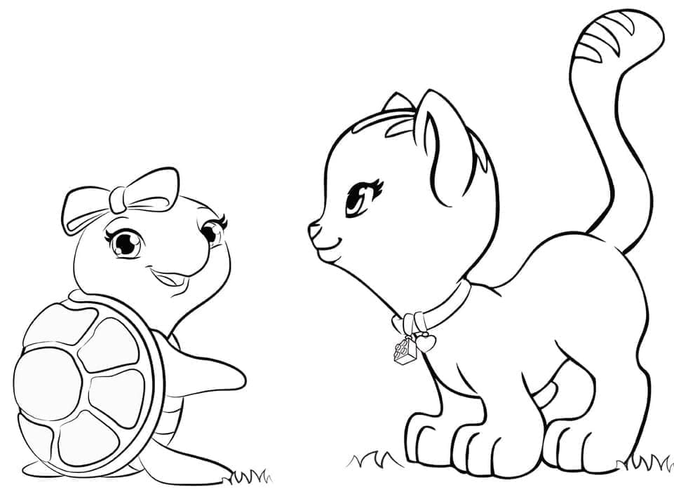 حيوانات ليغو فريندز تلوين