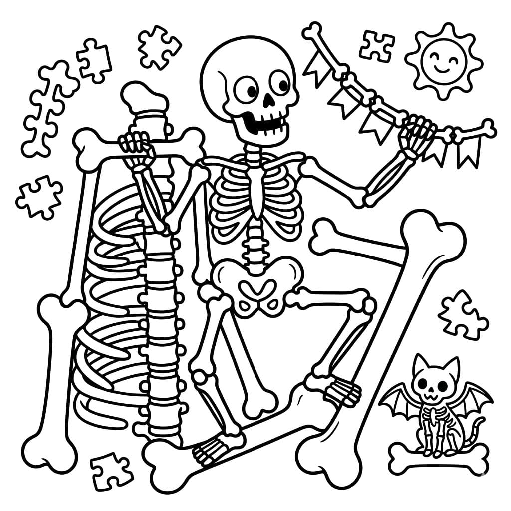 هيكل مرح تلوين