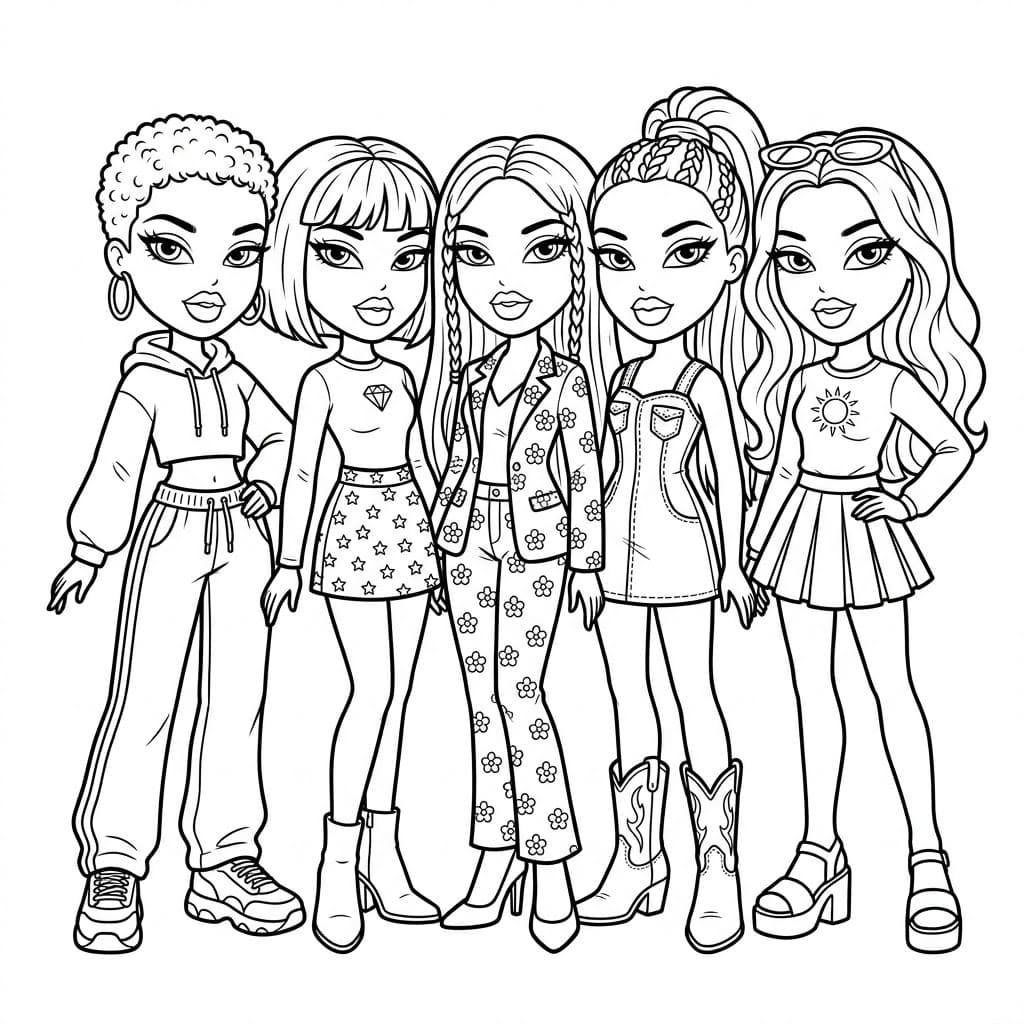 حلم البنات تلوين