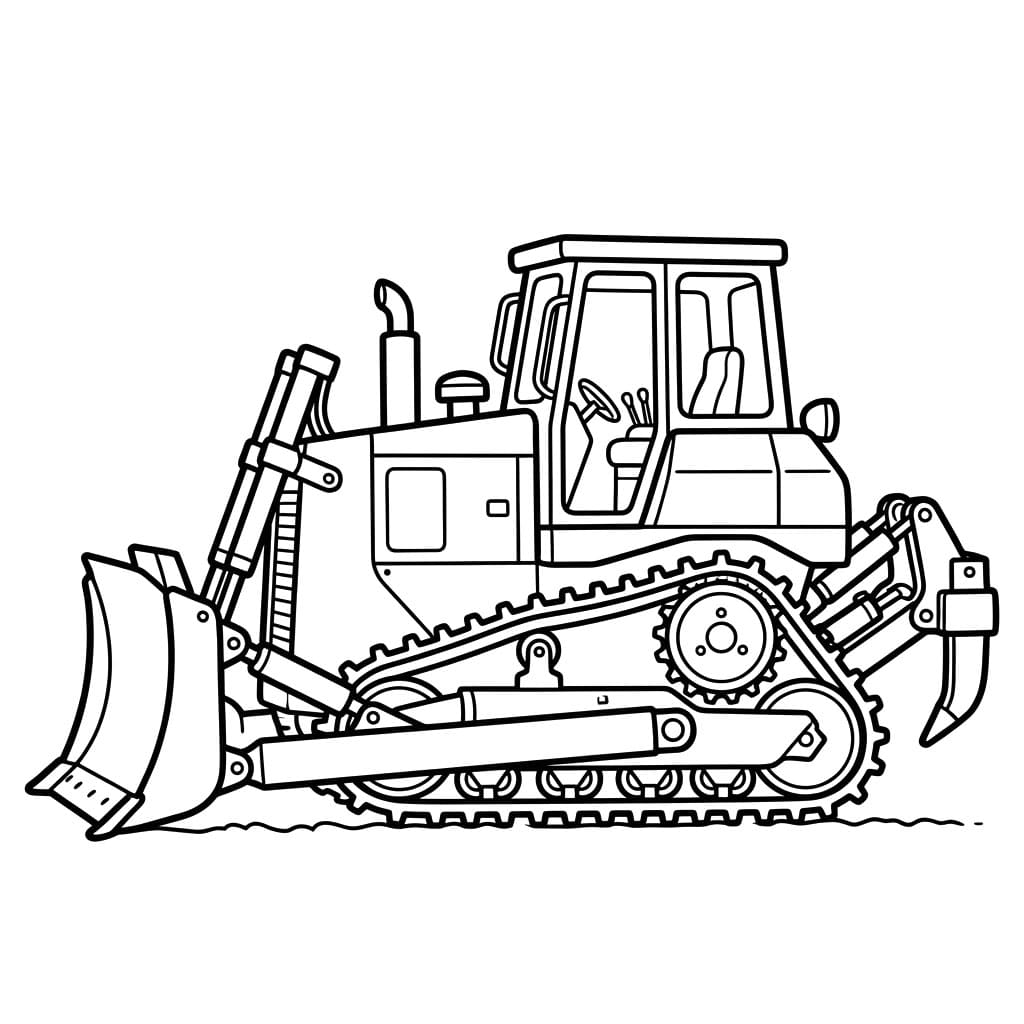 جرافة متعددة الوظائف تلوين