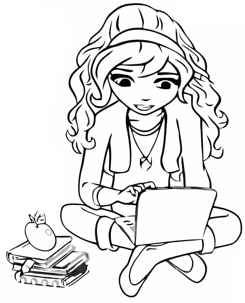 ليغو فريندز أوليفيا تلوين