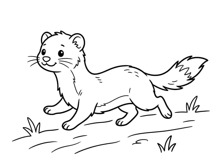 مارتن يمشي تلوين