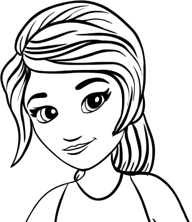 ميا من ليغو فريندز تلوين