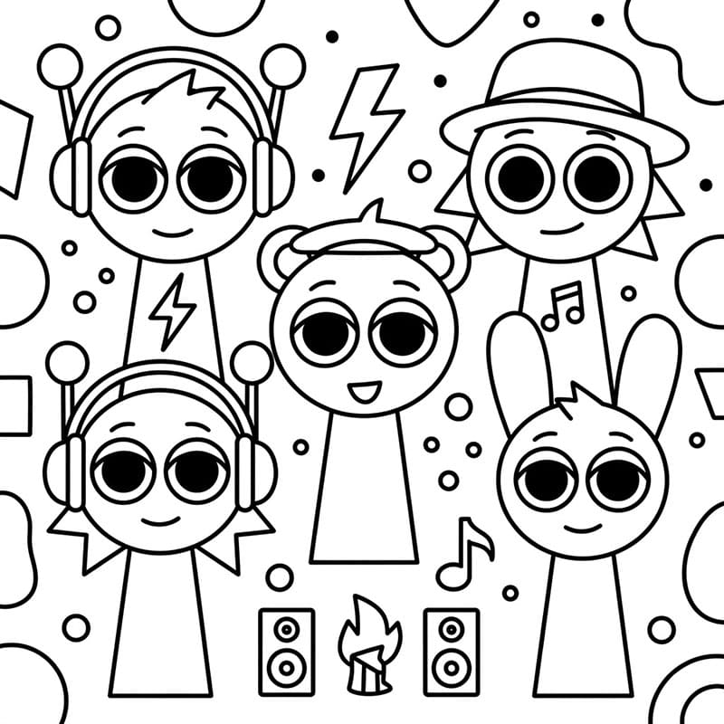 موسيقى سبرونكي تلوين