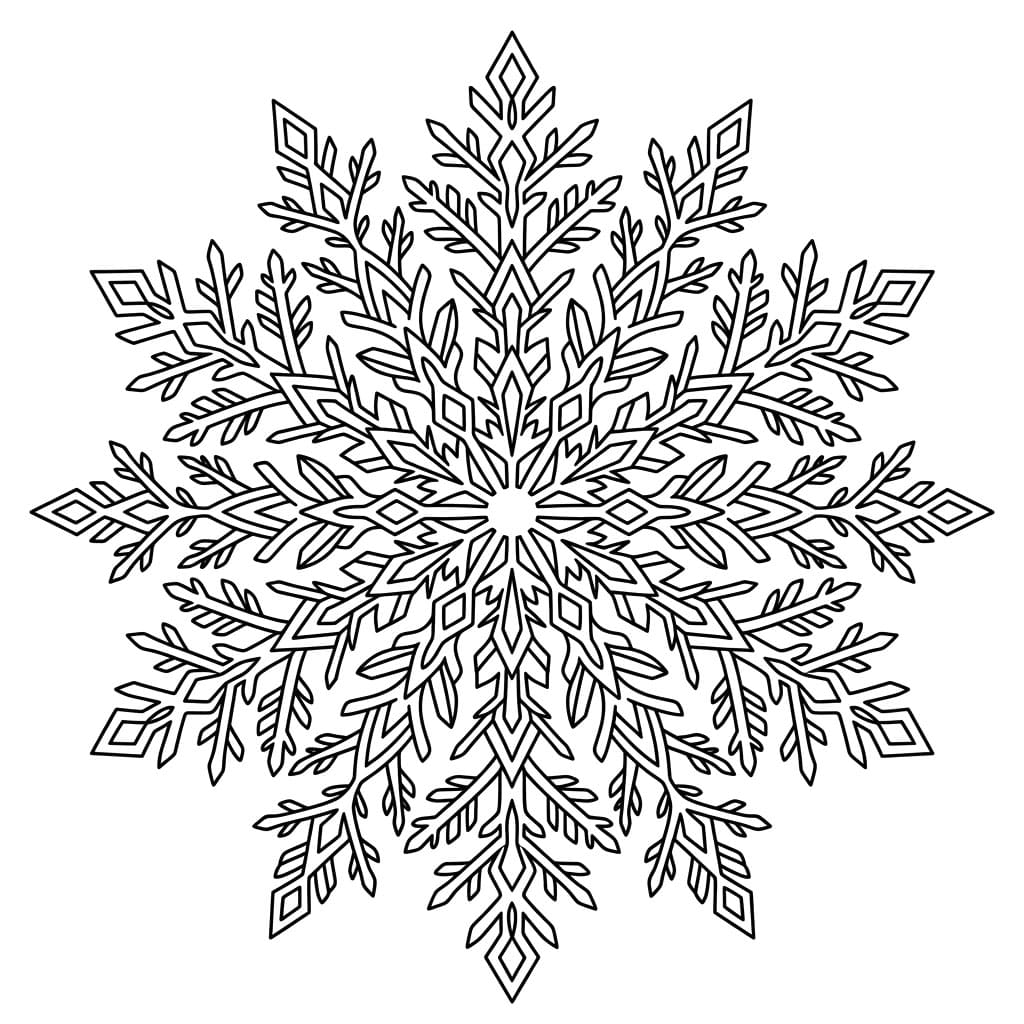 ندفة كثيفة تلوين