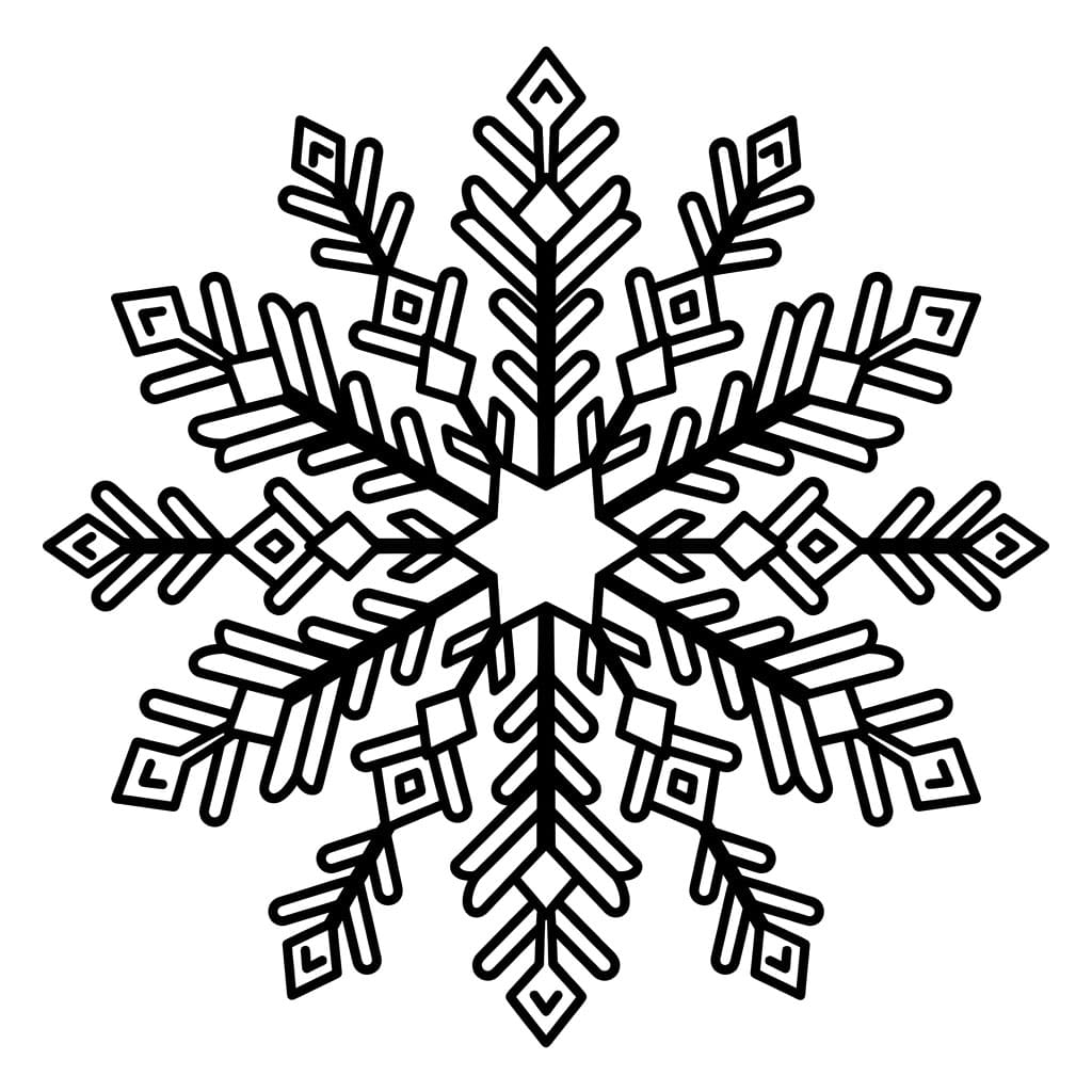 ندفة قوية تلوين