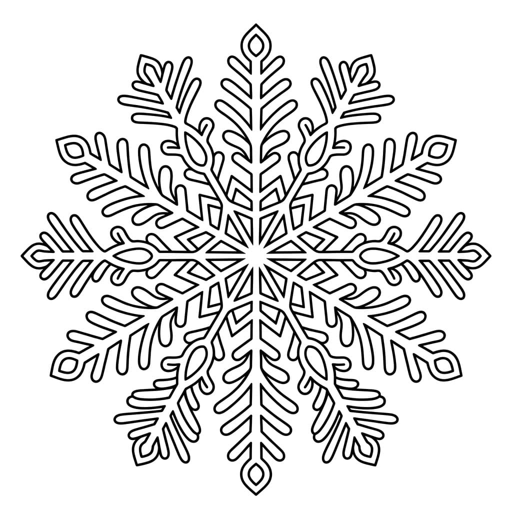 ندفة طبيعية تلوين