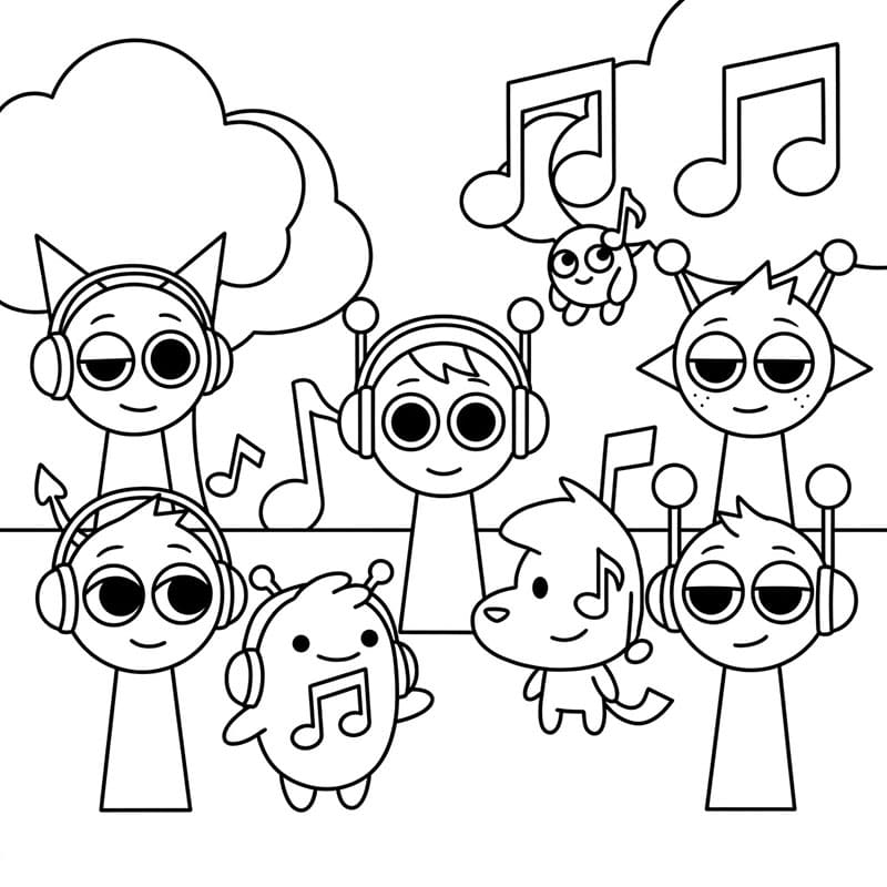 رسم سبرونكي تلوين