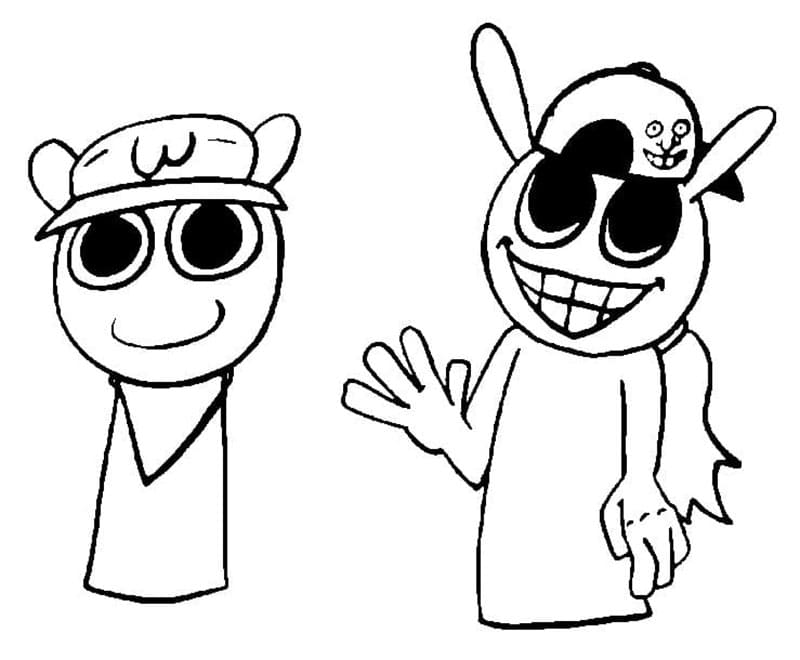 رجل من سبروكي تلوين