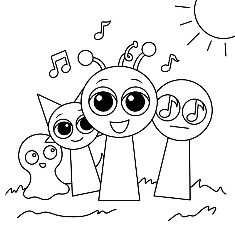 سبرونكي بسيط تلوين