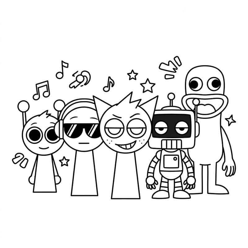 طباعة سبرونكي تلوين