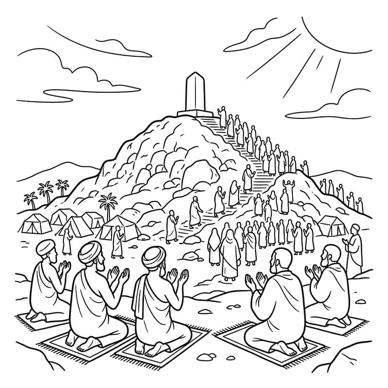 عرفة والسلام تلوين