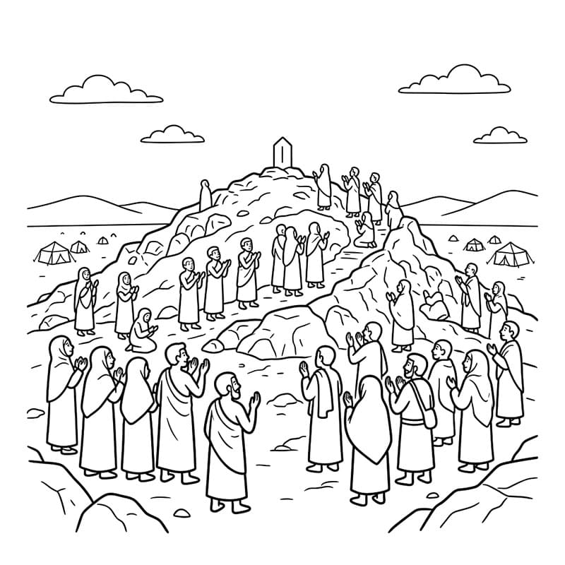 فرحة عرفة تلوين