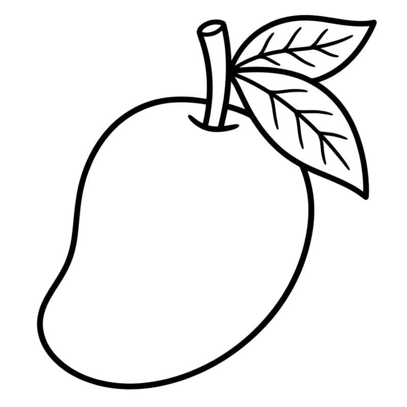 مانجو عادية تلوين